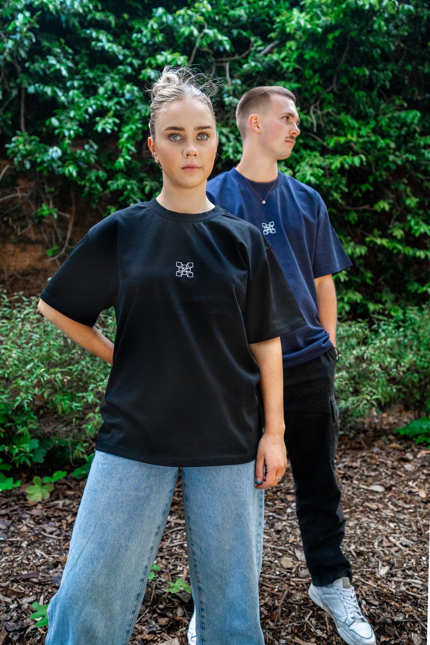 'Icon' Black Tee