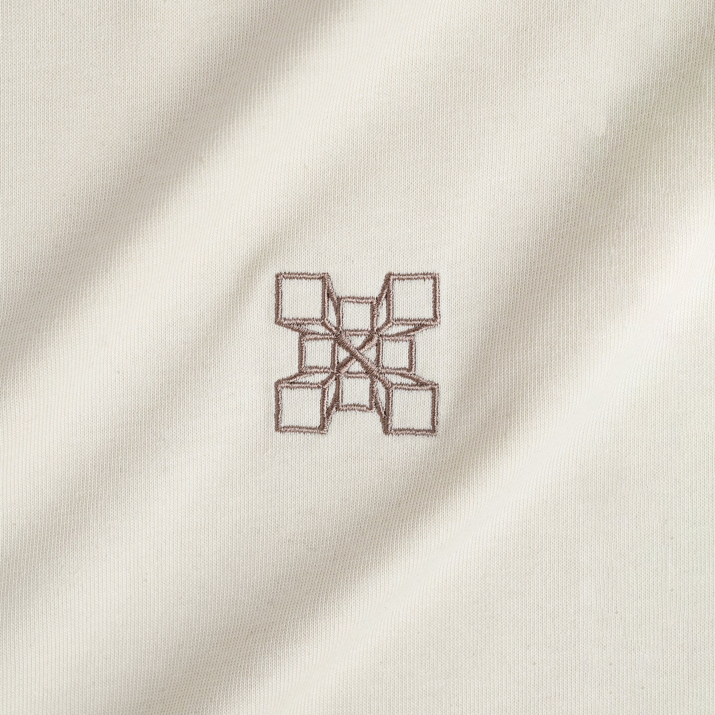 'Icon' Ecru Tee