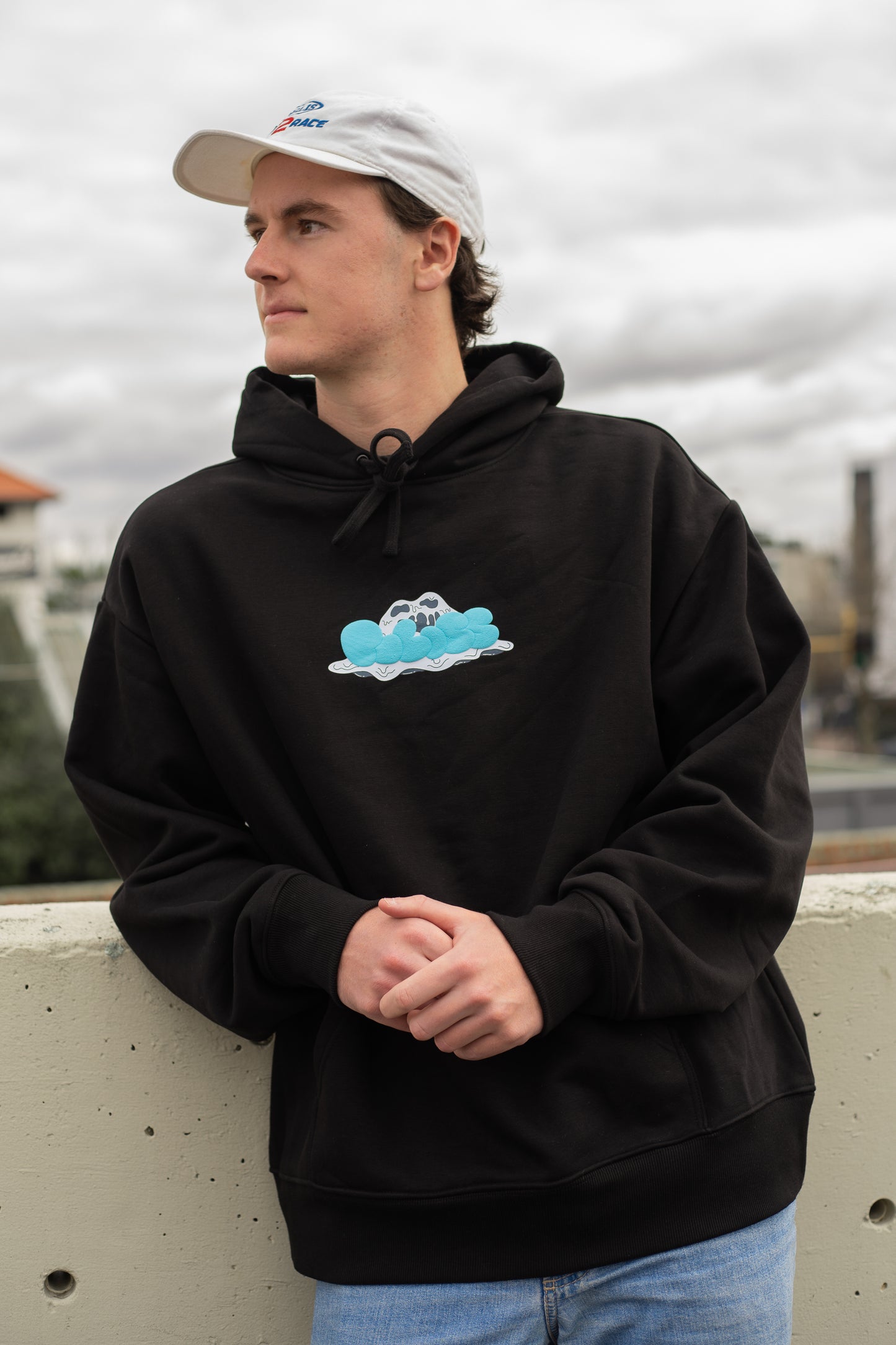 ‘Slime’ Black Hoodie