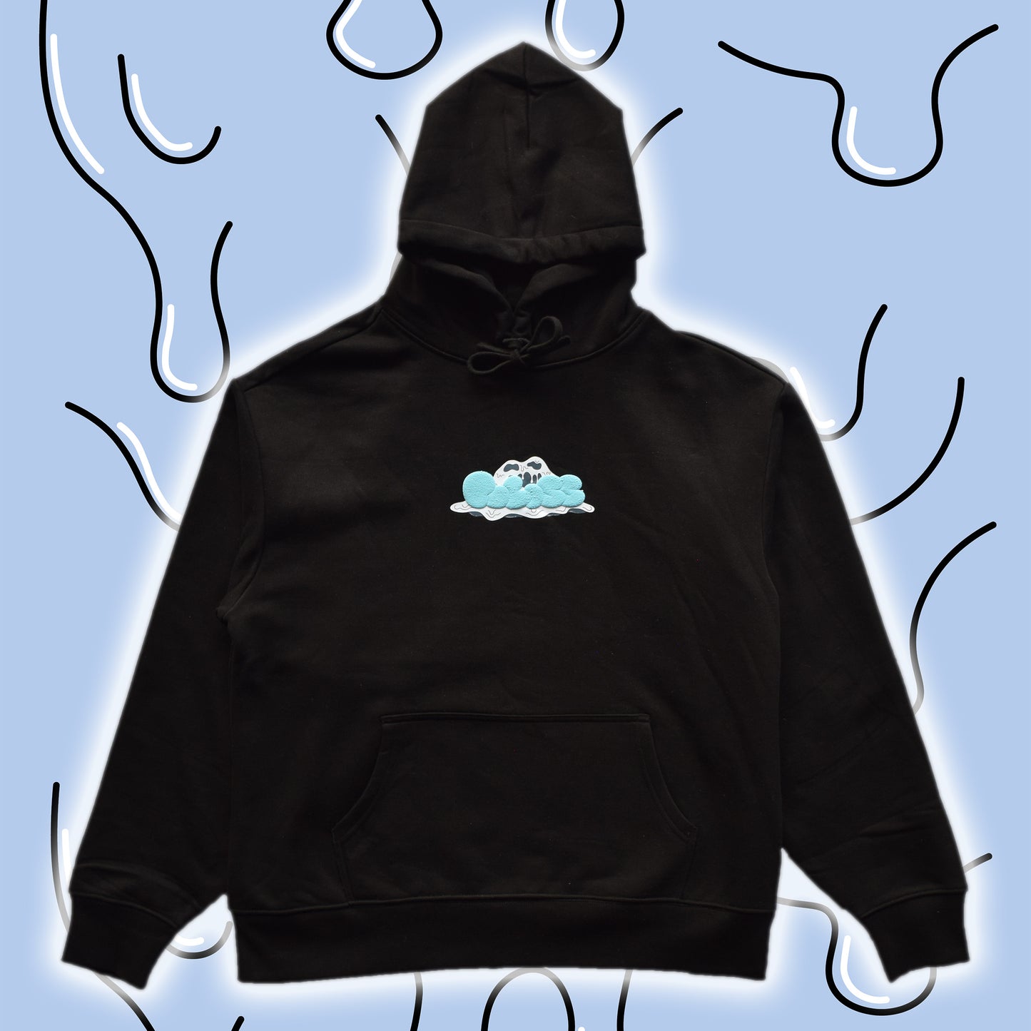 ‘Slime’ Black Hoodie