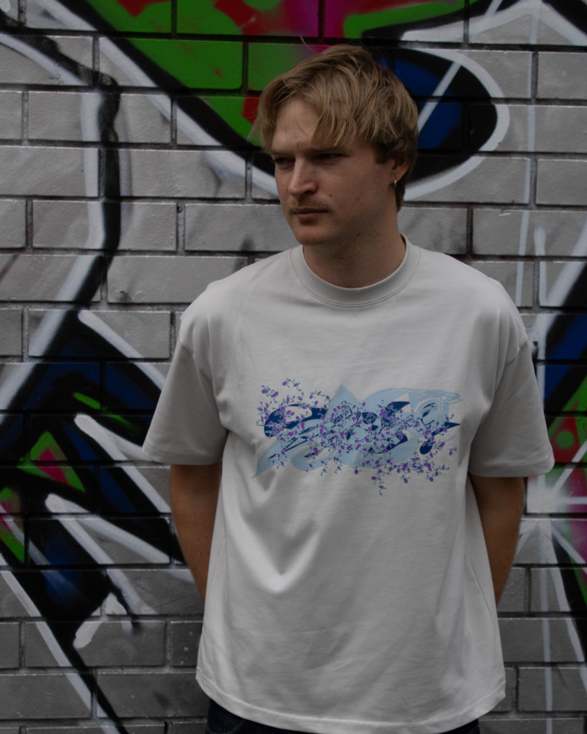 'Graff' Cream Tee