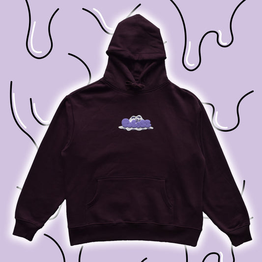 ‘Slime’ Plum Hoodie