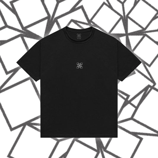 'Icon' Black Tee